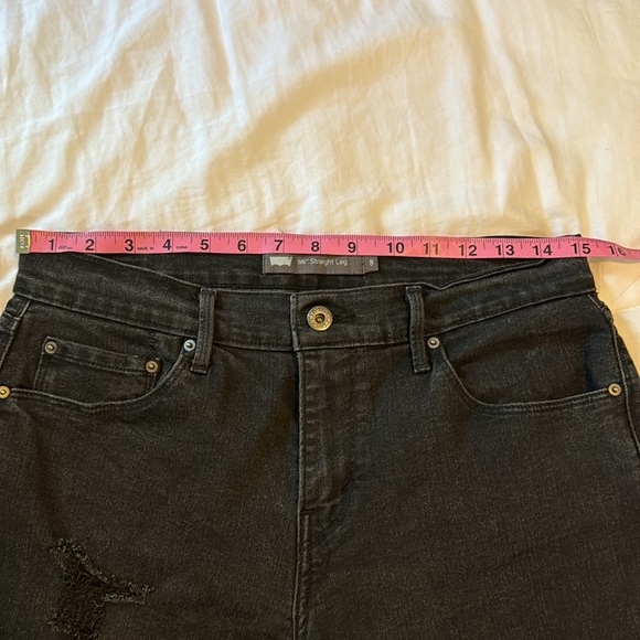 Levi’s 505 straight leg jeans turned shorts - Picture 8 of 10